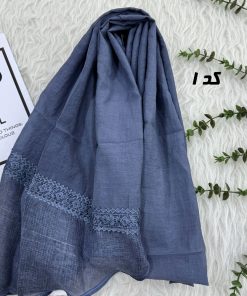 شال وارداتی دستک دانتل لمه کد 1811