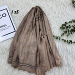 شال وارداتی لینن دورریش کد 1809