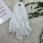 شال سوپرنخ ساندویچی لبه ریش کد 1678 - تصویر 16
