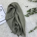 شال وارداتی حریر کاغذی کد 1815 - تصویر 6
