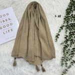 شال برشکا عدسی وارداتی کد 1675 - تصویر 7