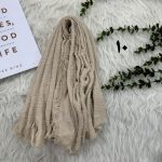 شال سوپرنخ ساندویچی لبه ریش کد 1678 - تصویر 9