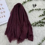 شال سوپرنخ ساندویچی لبه ریش کد 1678 - تصویر 4