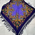 روسری ترکمن نخی ترک کد 1663
