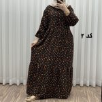 پیراهن ساحلی پفکی کد 1646