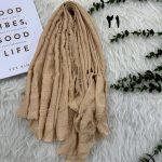 شال سوپرنخ ساندویچی لبه ریش کد 1678 - تصویر 20