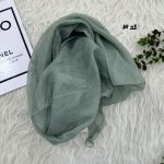 شال وارداتی حریر کاغذی کد 1815 - تصویر 4