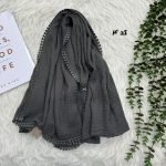 شال برشکا عدسی وارداتی کد 1675 - تصویر 5
