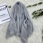 شال وارداتی سوپرنخ کنفی کد 1802 - تصویر 8