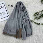 شال وارداتی لینن دورریش کد 1809 - تصویر 5