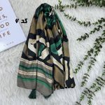 شال نخی طرحدار کد 1714 - تصویر 5