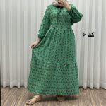 پیراهن ساحلی پفکی کد 1646 - تصویر 15