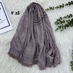 شال وارداتی لینن دورریش کد 1809 - تصویر 4