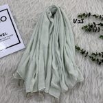 شال وارداتی سنگشور کنفی منگوله کد 1812