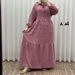 پیراهن ساحلی پفکی کد 1646 - تصویر 8
