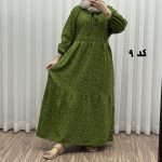 پیراهن ساحلی پفکی کد 1646 - تصویر 7