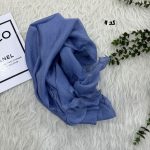 شال وارداتی حریر کاغذی کد 1815 - تصویر 2