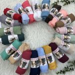 شال سوپرنخ ساندویچی لبه ریش کد 1678