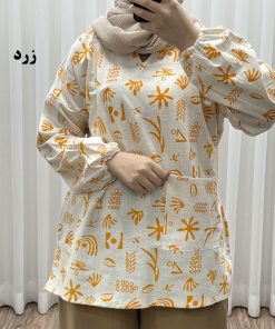 مانتو جلوبسته مدل 5پر کد 1819