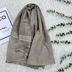 شال وارداتی دستک دانتل لمه کد 1811 - تصویر 9