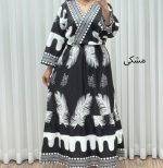 پیراهن ساحلی آیلین چپ و راستی کد 1746 - Image 7