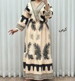 پیراهن ساحلی آیلین چپ و راستی کد 1746 - Image 2