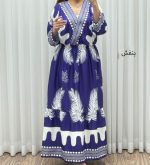 پیراهن ساحلی آیلین چپ و راستی کد 1746 - Image 3