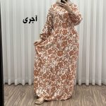 پیراهن فلور نخی مدل ایوبی کد 1642 - تصویر 7
