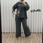 ست بلوز شلوار بادکنکی جدید کد 1640 - تصویر 5