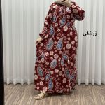 پیراهن فلور بوگاتی ترمه کد 1644 - تصویر 5