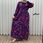 پیراهن فلور بوگاتی ترمه کد 1644 - تصویر 3