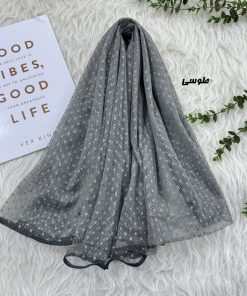 شال گیپوری خال خالی کد 1700