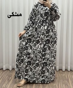 پیراهن فلور نخی مدل ایوبی کد 1642
