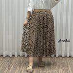 دامن گیپوری پلنگی کد 1796 - تصویر 4
