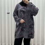 تونیک نخی طرحدار کد A1789