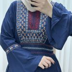 پیراهن گلدوزی وارداتی مدل نازی کد 1778 - Image 2