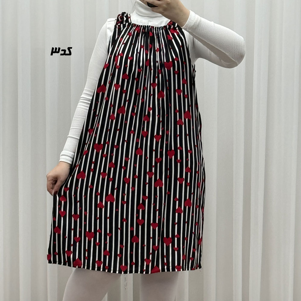 3 پیراهن کوتاه حلقهای کد 1753 - Image 1