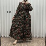 پیراهن عروسکی هندی کد A1785 - تصویر 8