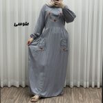 پیراهن گلدوزی نخی مدل خاطره کد 1780 - Image 8