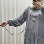 پیراهن گلدوزی نخی مدل خاطره کد 1780 - Image 12