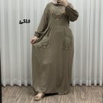 پیراهن گلدوزی نخی مدل خاطره کد 1780 - Image 6
