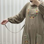 پیراهن گلدوزی نخی مدل خاطره کد 1780 - Image 14