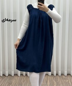 سارافون کوتاه ساده قواره دار کد 1762