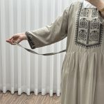 پیراهن ساحلی نخی مدل ساره 2 کد 1756 - تصویر 11