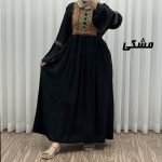 پیراهن گلدوزی وارداتی مدل مانیا کد 1777 - Image 4