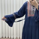 پیراهن گلدوزی وارداتی مدل مانیا کد 1777 - Image 10