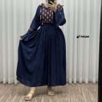 پیراهن گلدوزی وارداتی مدل جانان کد 1779 - Image 2