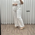 شلوار الیاف ساده کد 1784 - Image 2