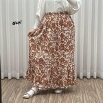 دامن بلند نخی طرح فلور کد 1816 - Image 2