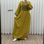 پیراهن ساحلی نخی مدل ساره 2 کد 1756 - تصویر 8